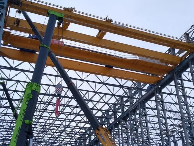 Кран мостовой КМ50+10