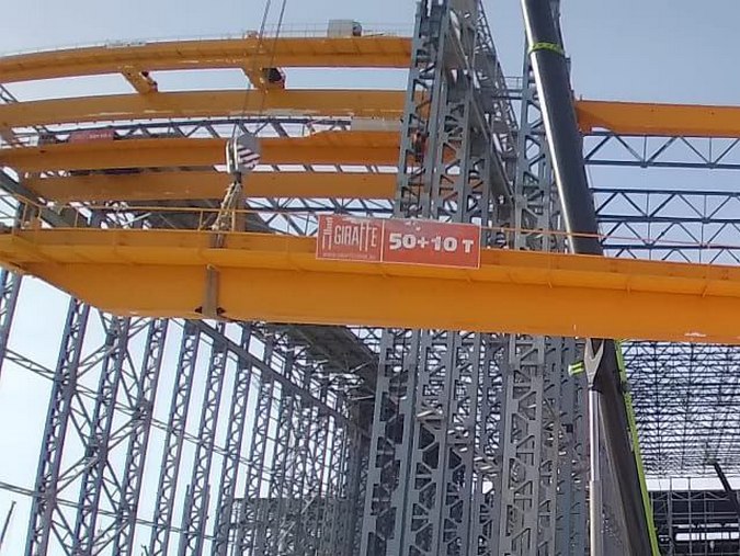 Кран мостовой КМ50+10